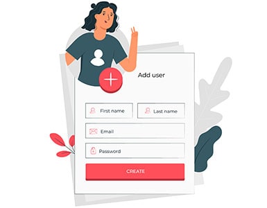 Register an Account in Digital VCards Digital business card builder online - digitalvcards